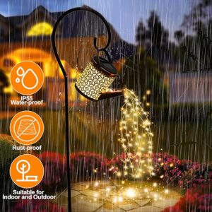 Outdoor Solar Watering Can with Cascading Lights – Ideal Gift for Women